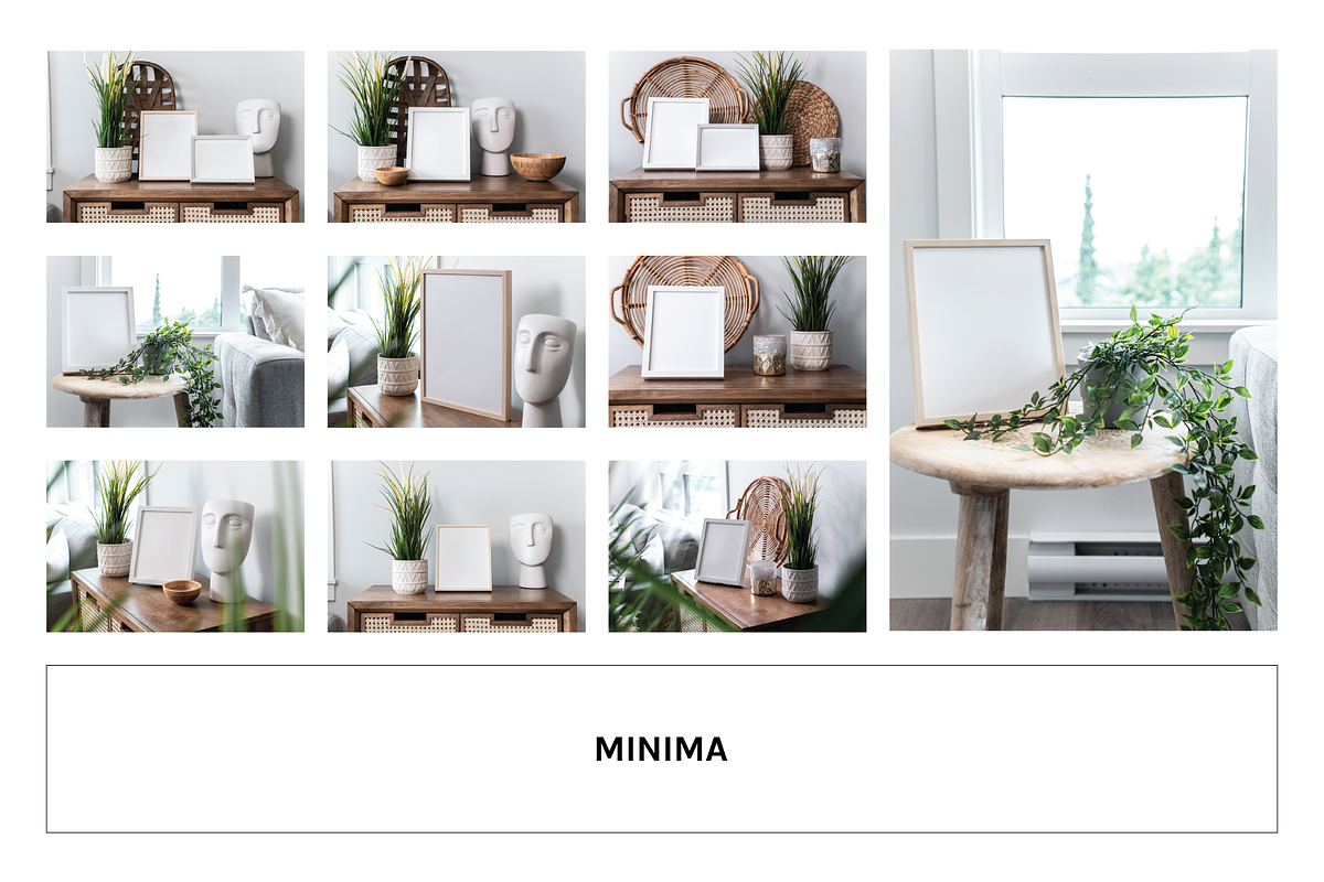 Picture Frame Mockup Ultra Bundle 2, a Household Mockup by Saguaro Digital (Photo 10 of 32)