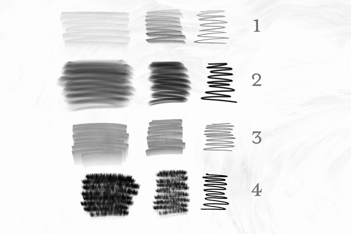 Pencil Brush Pack - PROCREATE preview 6