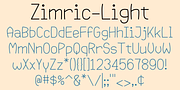 Zimric, a Sans Serif Font by Ingrimayne Type (Thumbnail 6 of 8)