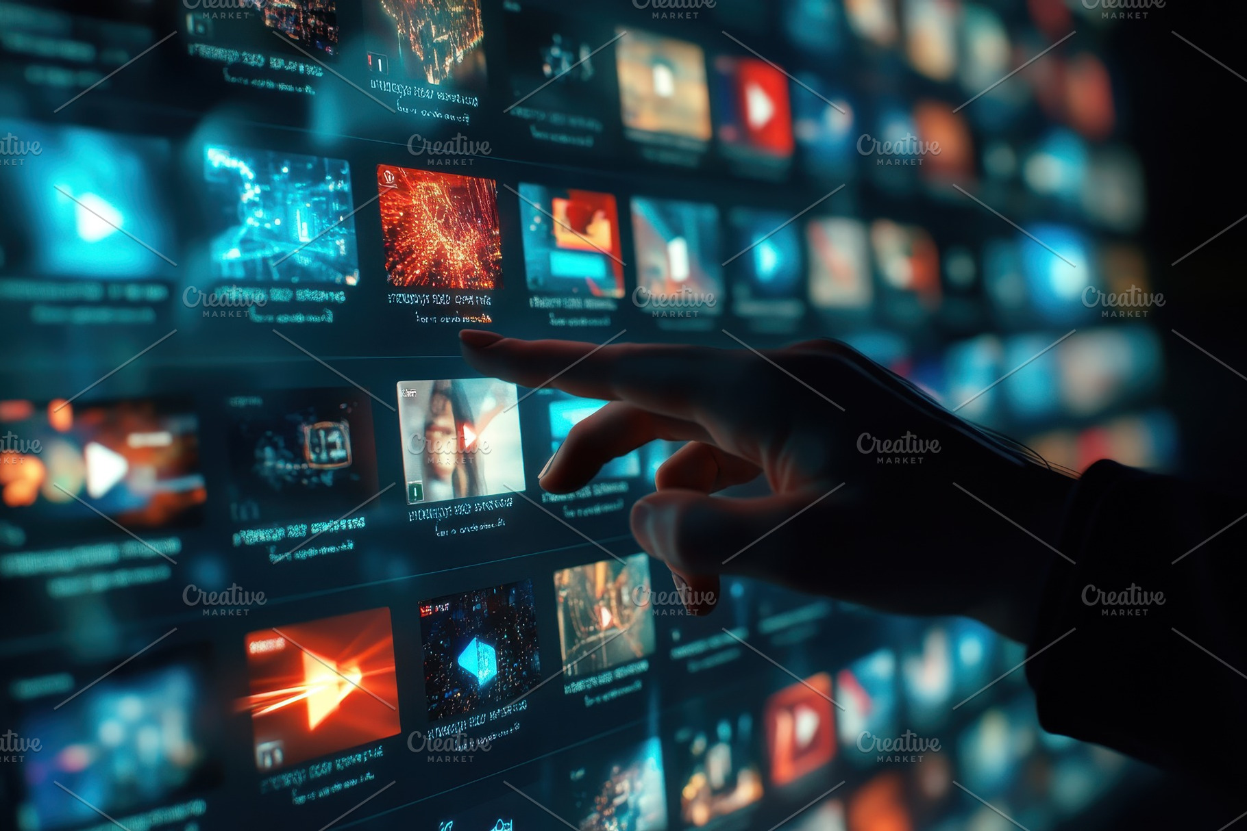 Interactive Touchscreen Display Show, a Photo by Tanuart