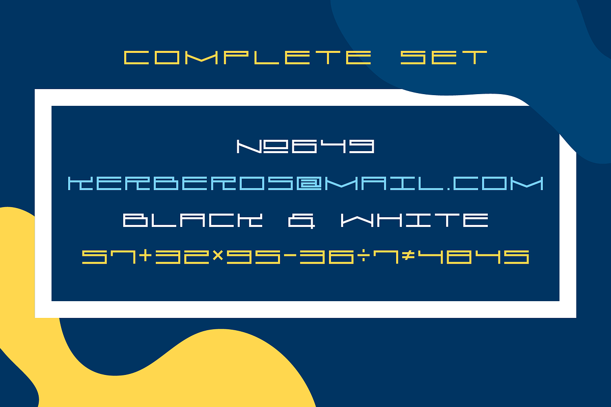 Kerberos Display Font, a Sans Serif Font by alpercakici (Photo 12 of 17)