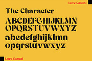 Love Casual, a Serif Font by Gatype (Thumbnail 8 of 9)