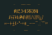 Arsenio Splendid Blackletter, a Blackletter Font by infernostudio3 (Thumbnail 10 of 10)