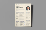 Creative Resume Layout Cover Letter, a Resume Template by PixelStudio (Thumbnail 3 of 4)