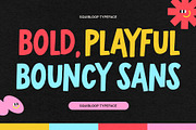 Squibloop, a Sans Serif Font by graphicook (Thumbnail 2 of 10)