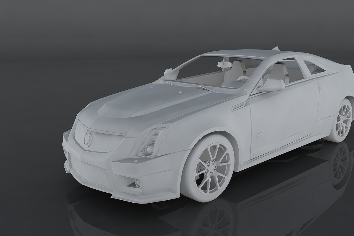 Cadillac CTS V, a Cars & Vehicle 3D Model by valtriiu (Photo 8 of 12)