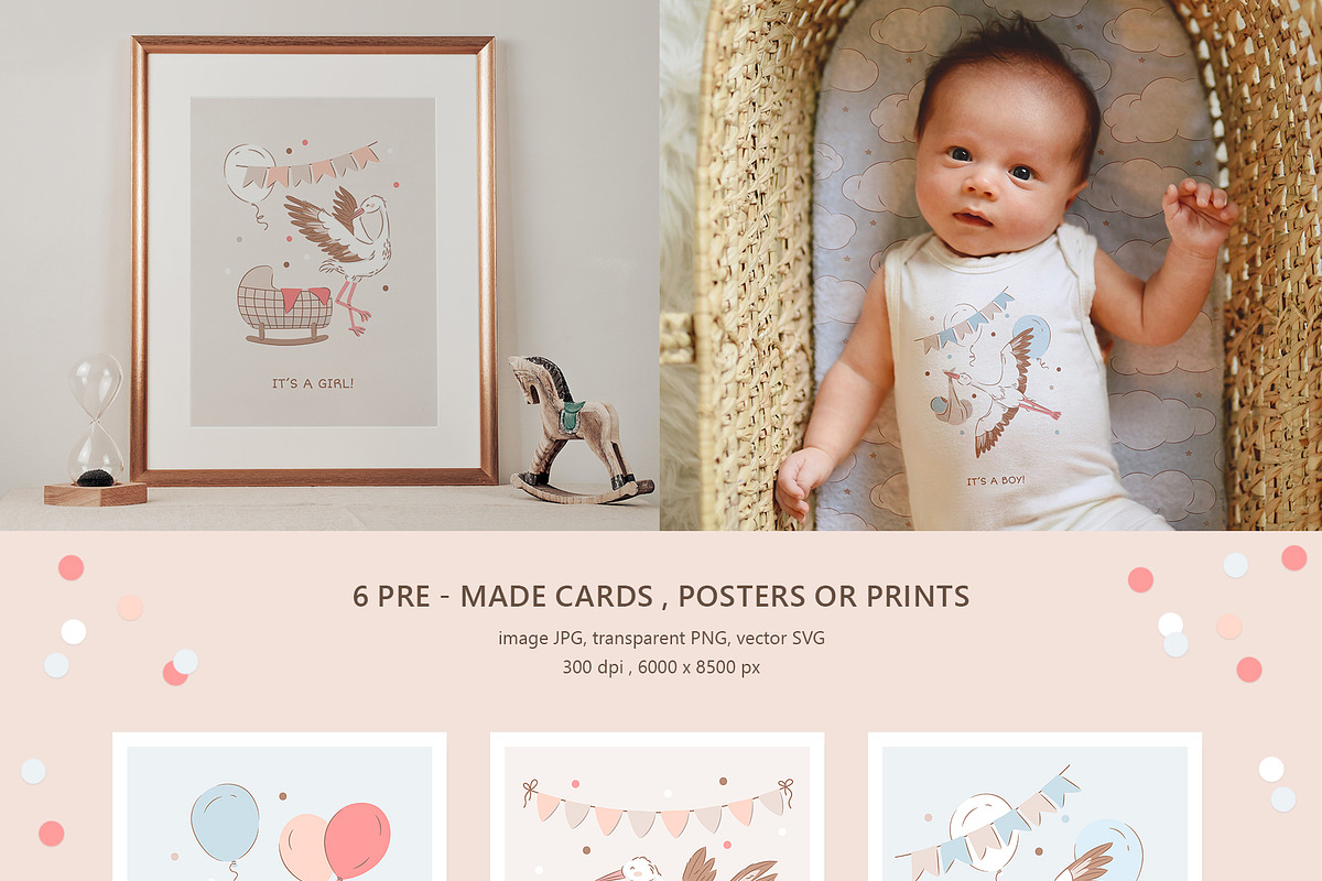 Welcome baby, a Decorative Illustration by Vasylyka (Photo 2 of 7)