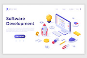 Isometric Solutions Mini. Part 14, a Templates & Theme by Andrew Kras Design (Thumbnail 9 of 15)