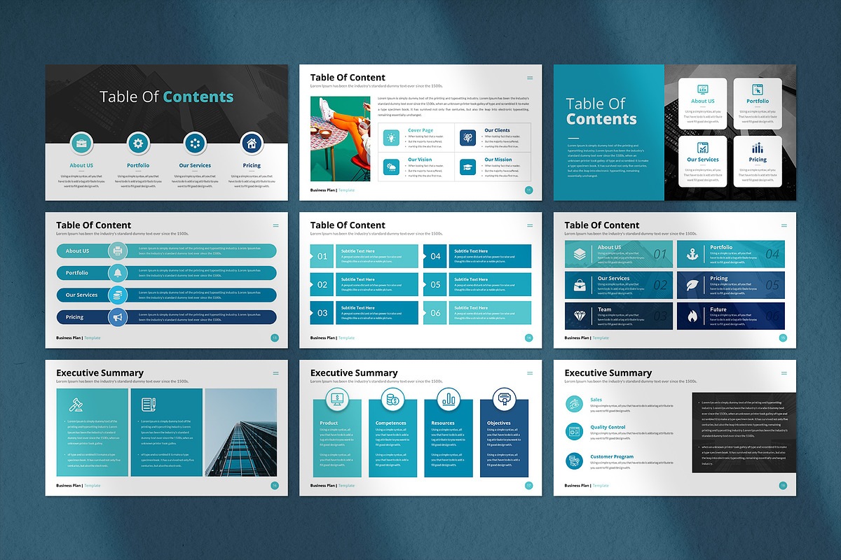 Business Plan PowerPoint Template, a Presentation Template by CreativeSlides (Photo 3 of 23)