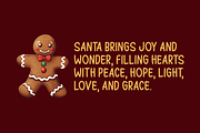 Santa Magic Typeface, a Handwritten Font by Seemly Fonts (Thumbnail 6 of 6)