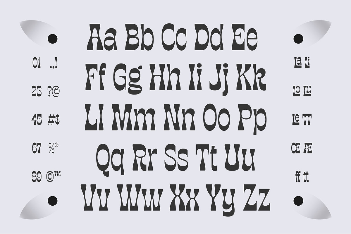 Floriva, a Sans Serif Font by graphicook (Photo 2 of 10)