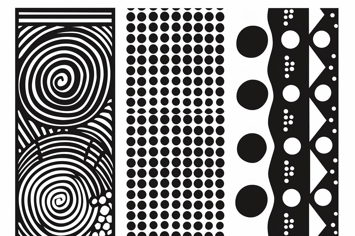 Geometric Laser Cut Vector Bundle, an Illustration by Designs_River (Photo 2 of 9)