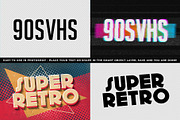90s Text Effects, a Layer Style Add-On by Graphicdome (Thumbnail 3 of 17)