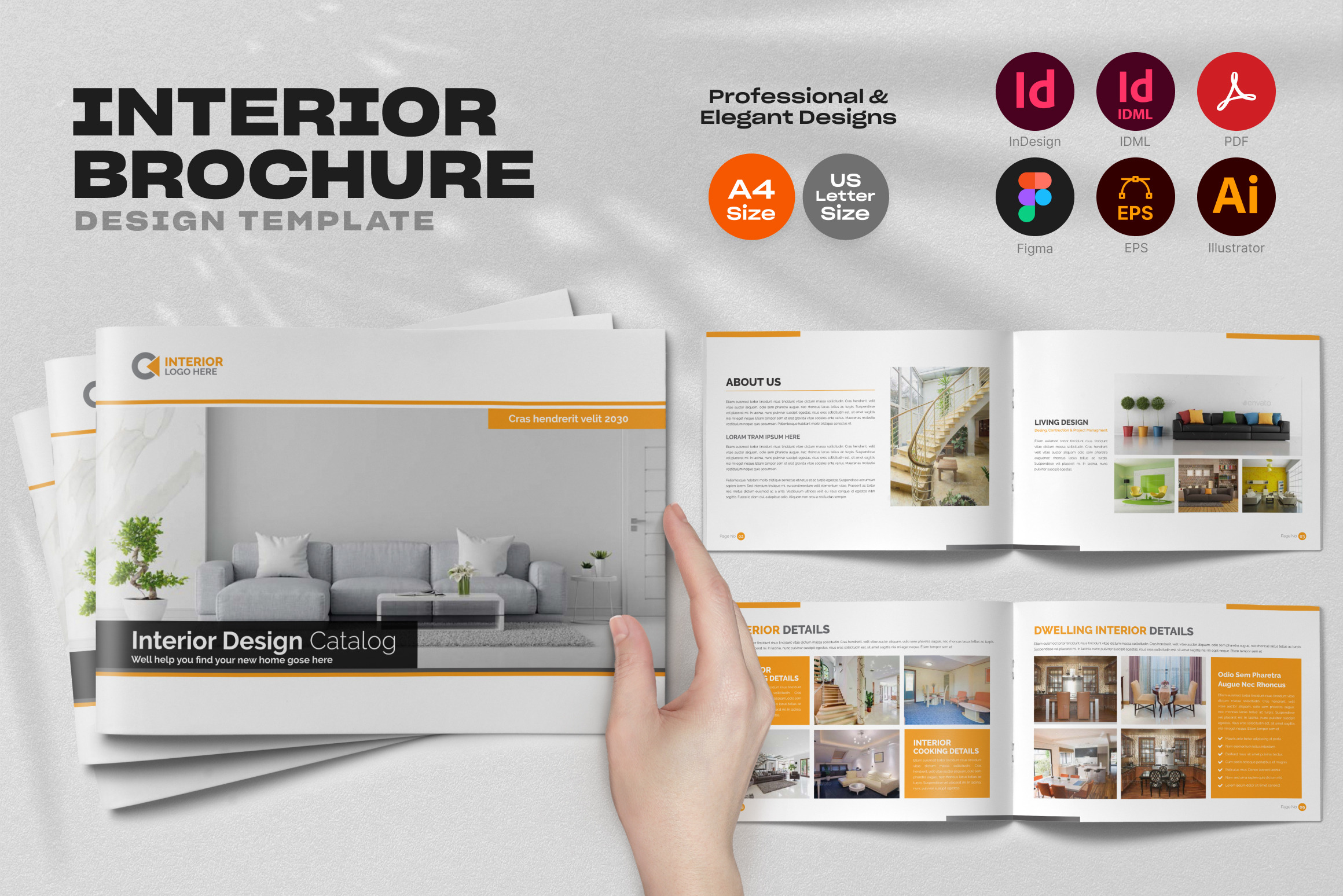 Interior Brochure Catalog Template v1