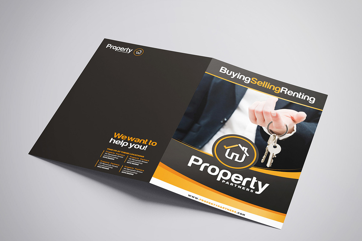 Real Estate Brochure Template Pack, a Brochure Template by BrandPacks (Photo 4 of 16)