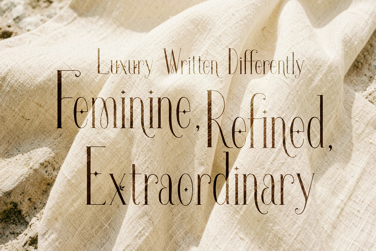 Qavirats - Tall Refined Luxury, a Serif Font by HypeWorksCo (Photo 14 of 20)