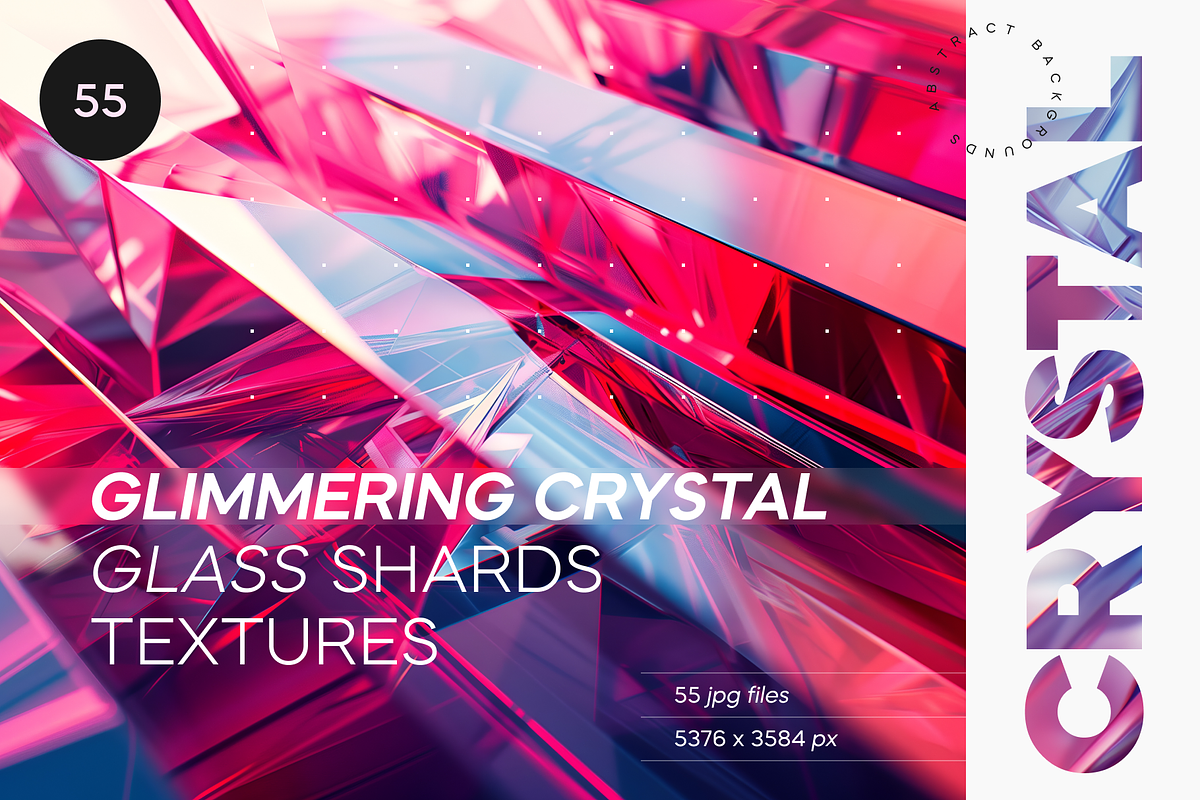 Crystal Glass Shards Textures, a Background Graphic by Lumeno (Photo 1 of 5)