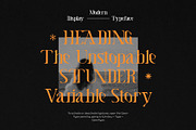 Lynova - Unique Display Font, a Serif Font by Eztudio (Thumbnail 4 of 15)