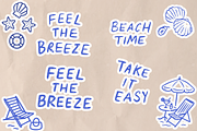 Tropical Doodle, a Handwritten Font by cocodesign (Thumbnail 6 of 8)