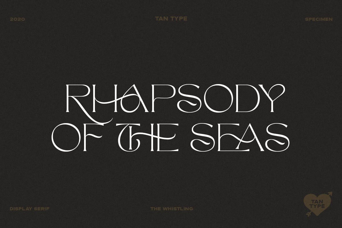 TAN - The Whistling, a Serif Font by TanType (Photo 32 of 35)