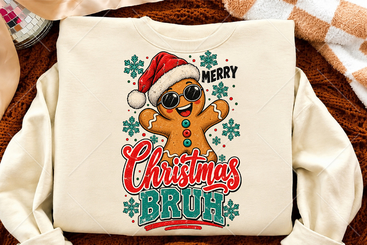 Merry Christmas Gingerbread PNG, a Seasonal Illustration by Canvas Craft (Photo 4 of 6)