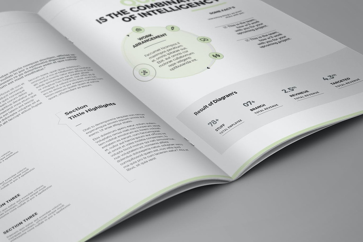 Olive Annual Report, a Brochure Template by Elite_Standard (Photo 14 of 14)