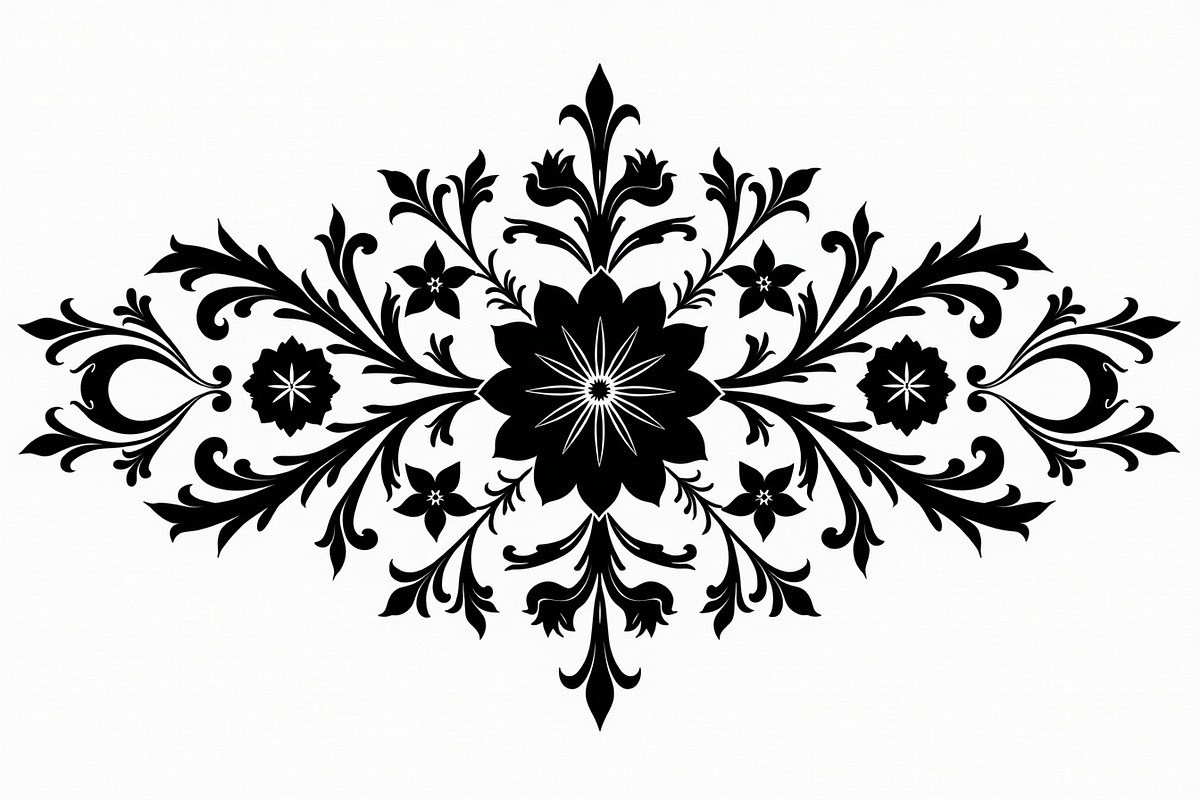 Decorative Floral Vector Bundle, an Illustration by hafijul (Photo 4 of 21)
