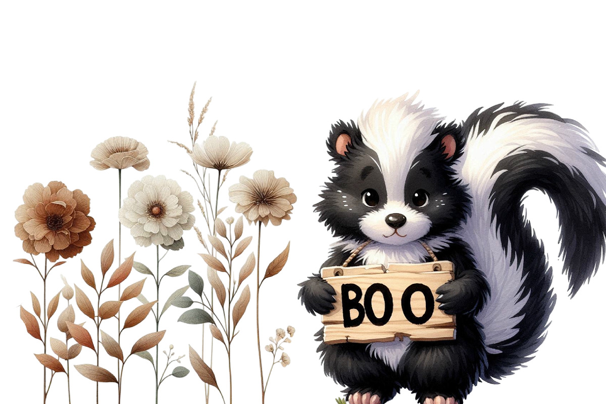 Halloween Clipart Cute Forest Animal, an Illustration by Designworld (Photo 4 of 6)