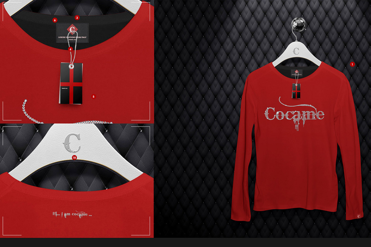Longsleeve On 5 Stages Mock-up, a Hoody Mockup by Mocca Mockups Store (Photo 49 of 72)