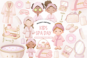 Sleepover Spa Day Illustrations, an Illustration by TatiMockup (Thumbnail 1 of 3)