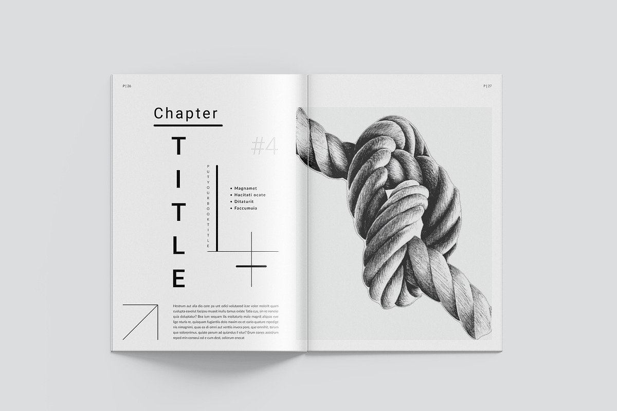 Book Title Layout Design Template, a Brochure Template by StyleArt (Photo 12 of 21)