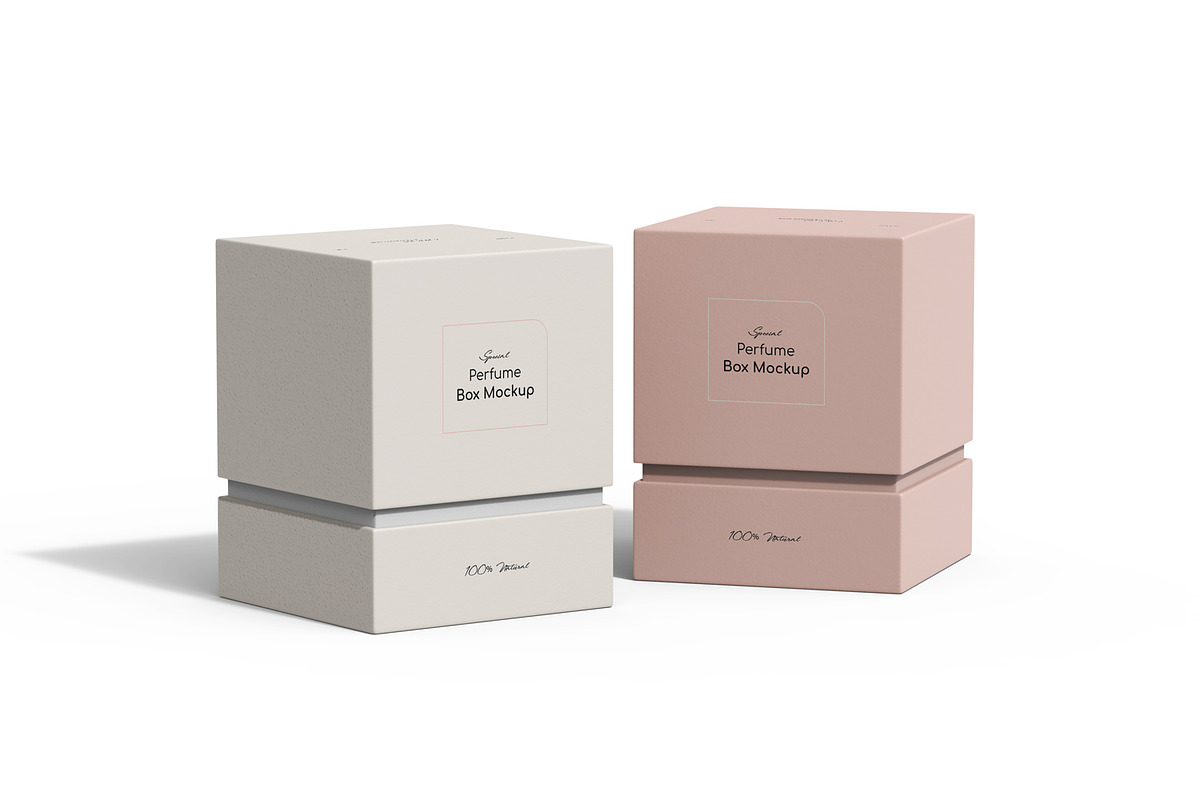 Custom Perfume Box Packaging Mockup, a Packaging Mockup by Ram Studio LLC (Photo 7 of 10)