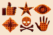 Waffle Drip Font, a Sans Serif Font by Handmadefont (Thumbnail 6 of 14)