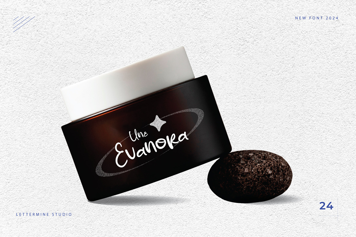 Une Evanora - Marker Handwritten, a Handwritten Font by Lettermine (Photo 7 of 10)