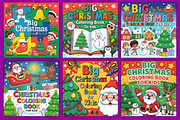 Big Christmas Coloring Book for Kids, a Seasonal Illustration by Coco Bloom (Thumbnail 3 of 4)