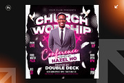 6 Church Flyer Design Bundle, a Flyer Template by Shajib Shikder (Thumbnail 3 of 7)