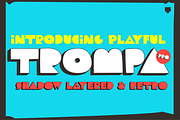 TOMO Trompa PRO, a Font by TOMO Fonts (Thumbnail 1 of 7)