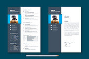 Modern Resume Design Template, a Resume Template by BrandlyTemplate (Thumbnail 2 of 3)
