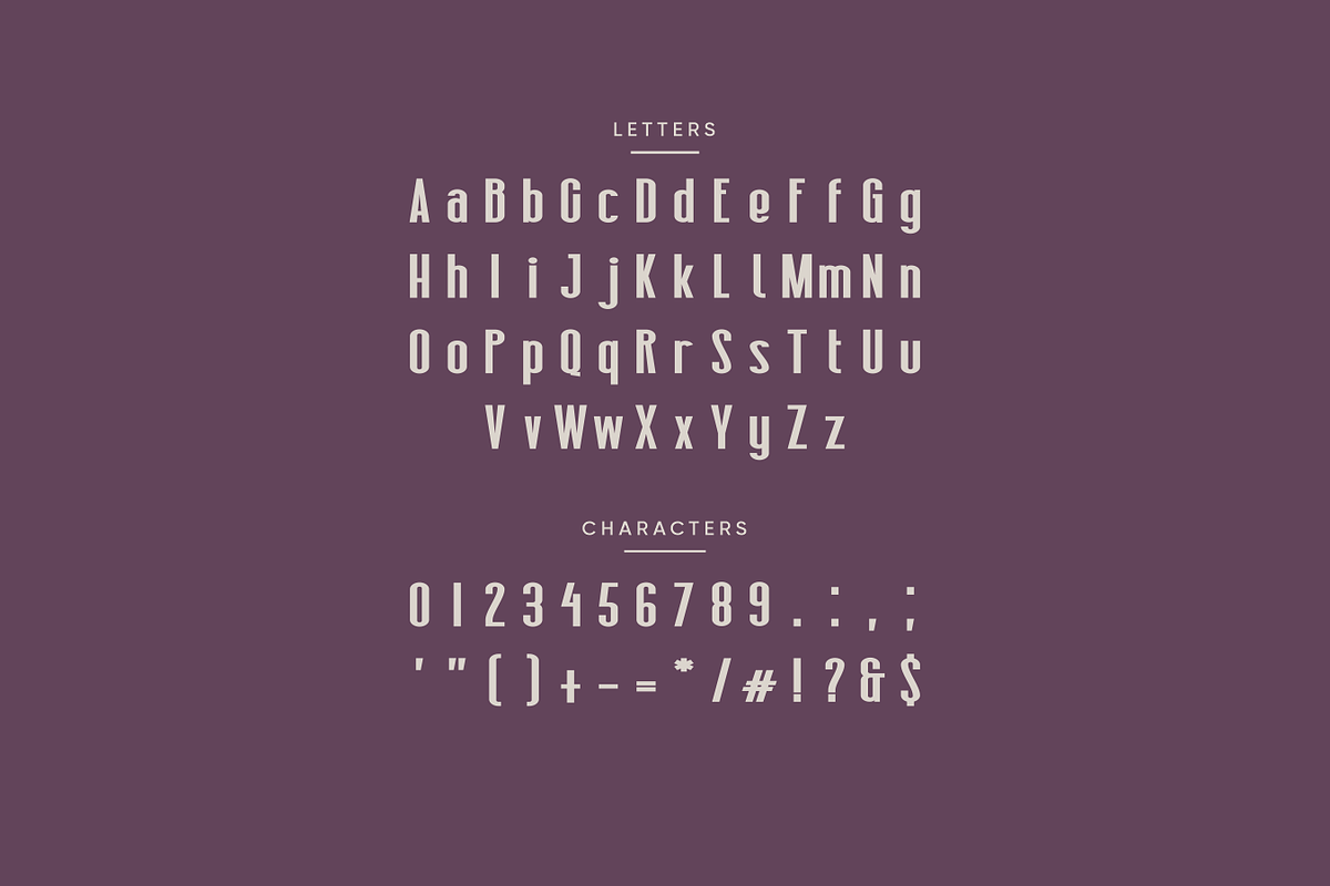 Ghonteo - Modern Condensed Typeface, a Font by Letterna (Photo 3 of 4)