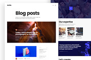 Dexfolio - Creative Agency Portfolio, an UI Kit Template by fusionlab (Thumbnail 10 of 11)