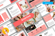 Arantxa – Food Keynote Template, a Presentation Template by kreatifreya (Thumbnail 1 of 5)