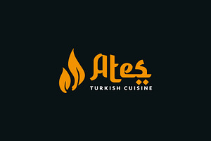 Ates logo, a Branding & Logo Template by MuzaInspires