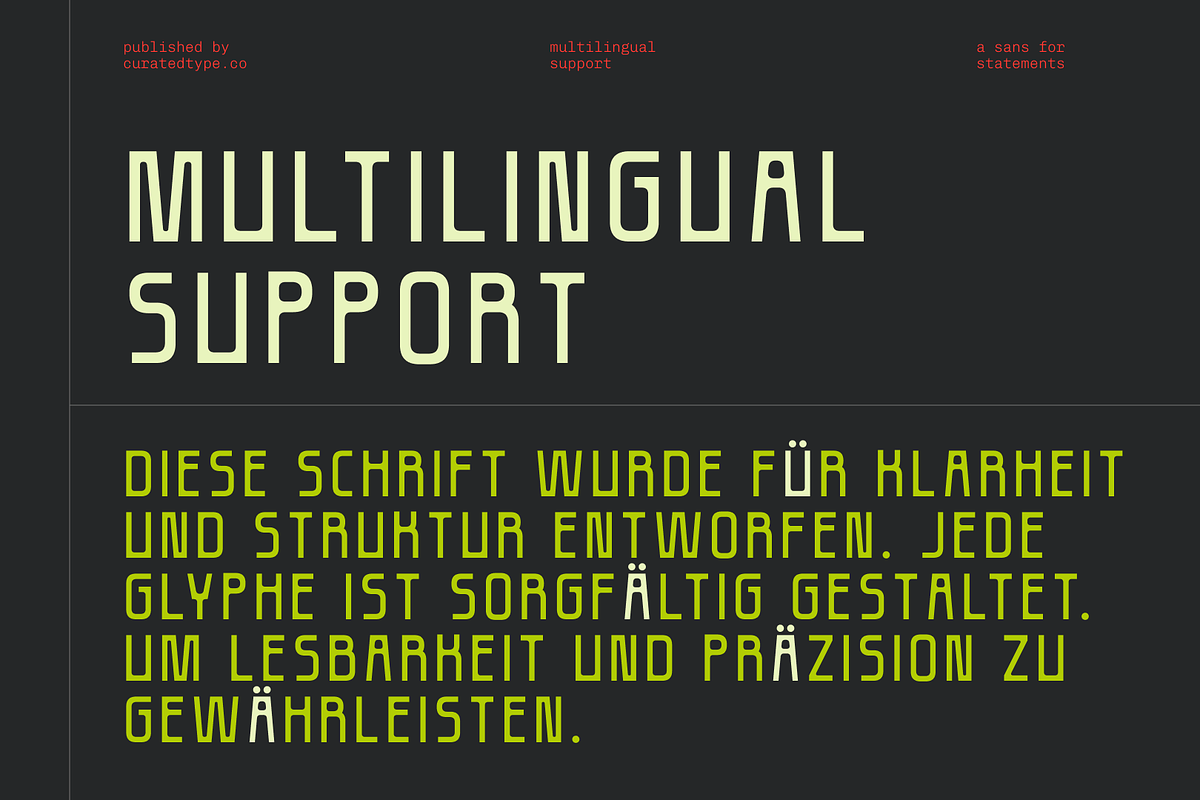 Porto Rocca Typeface, a Sans Serif Font by CuratedType Studio (Photo 7 of 10)
