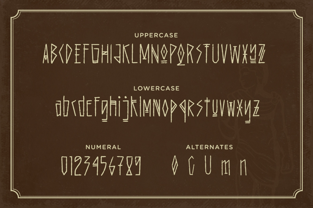 Gerotis - Greek Font Style, a Font by Typefactoryco (Photo 2 of 8)