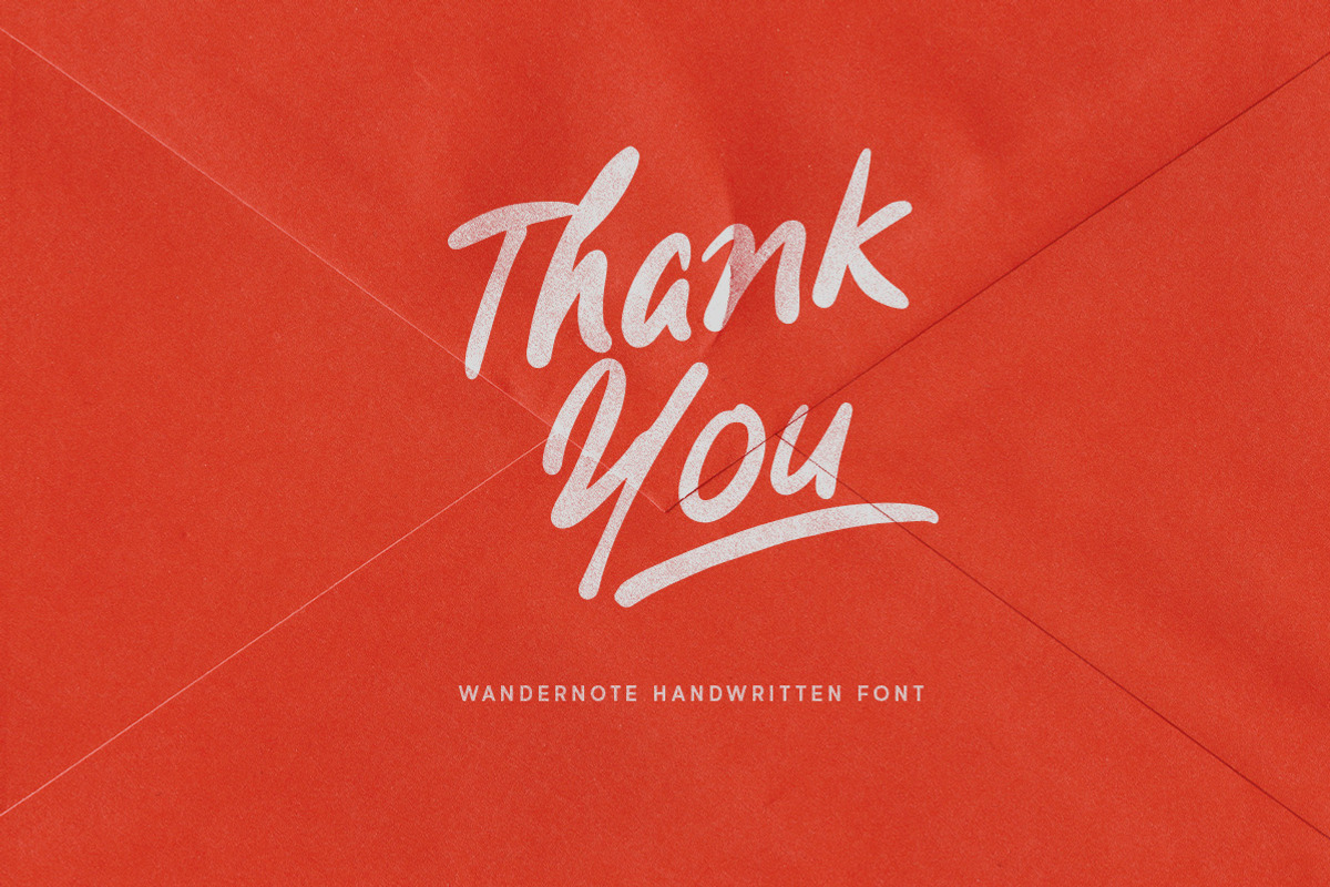 Wandernote Handwritten Font, a Handwritten Font by Littlehand (Photo 11 of 11)