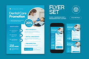 Dental Care Promotion Flyer, a Flyer Template by graphicook (Thumbnail 1 of 3)