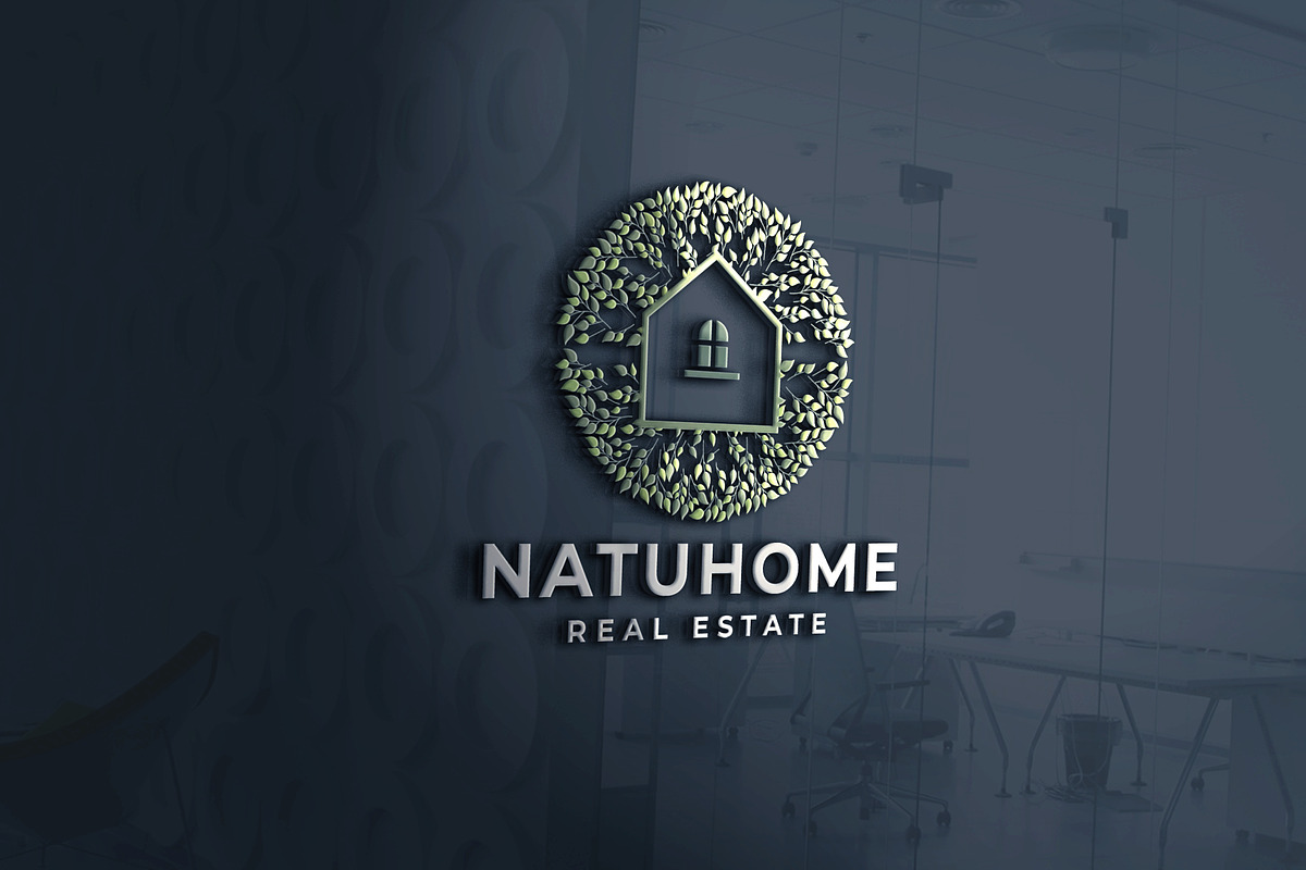 Nature Home Green House Logo, a Branding & Logo Template by Design_Planet (Photo 1 of 2)