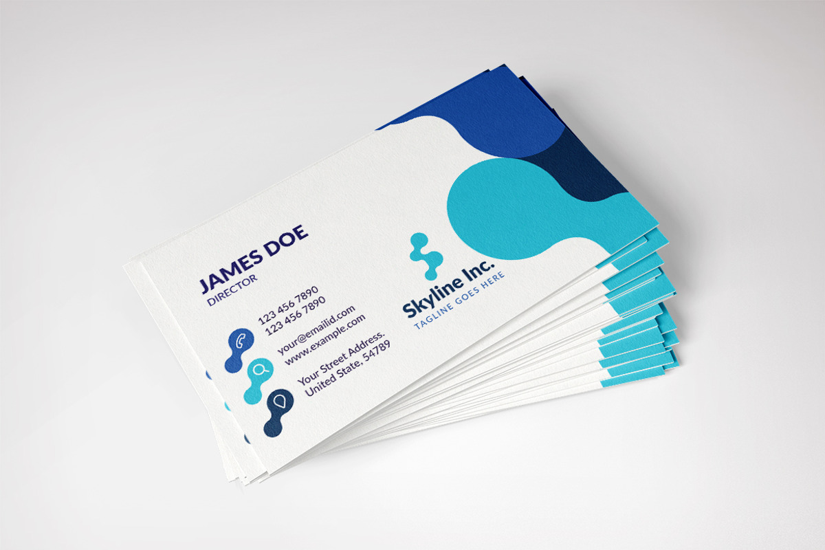 Awesome Business Card Template, a Business Card Template by BdThemes (Photo 3 of 3)