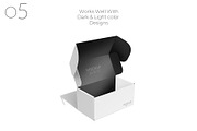 Front Tuck Mailing Box Mockup, a Packaging Mockup by Sheikhadesign (Thumbnail 6 of 11)
