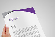 Letterhead, a Stationery Template by asimalikhan555 (Thumbnail 4 of 6)